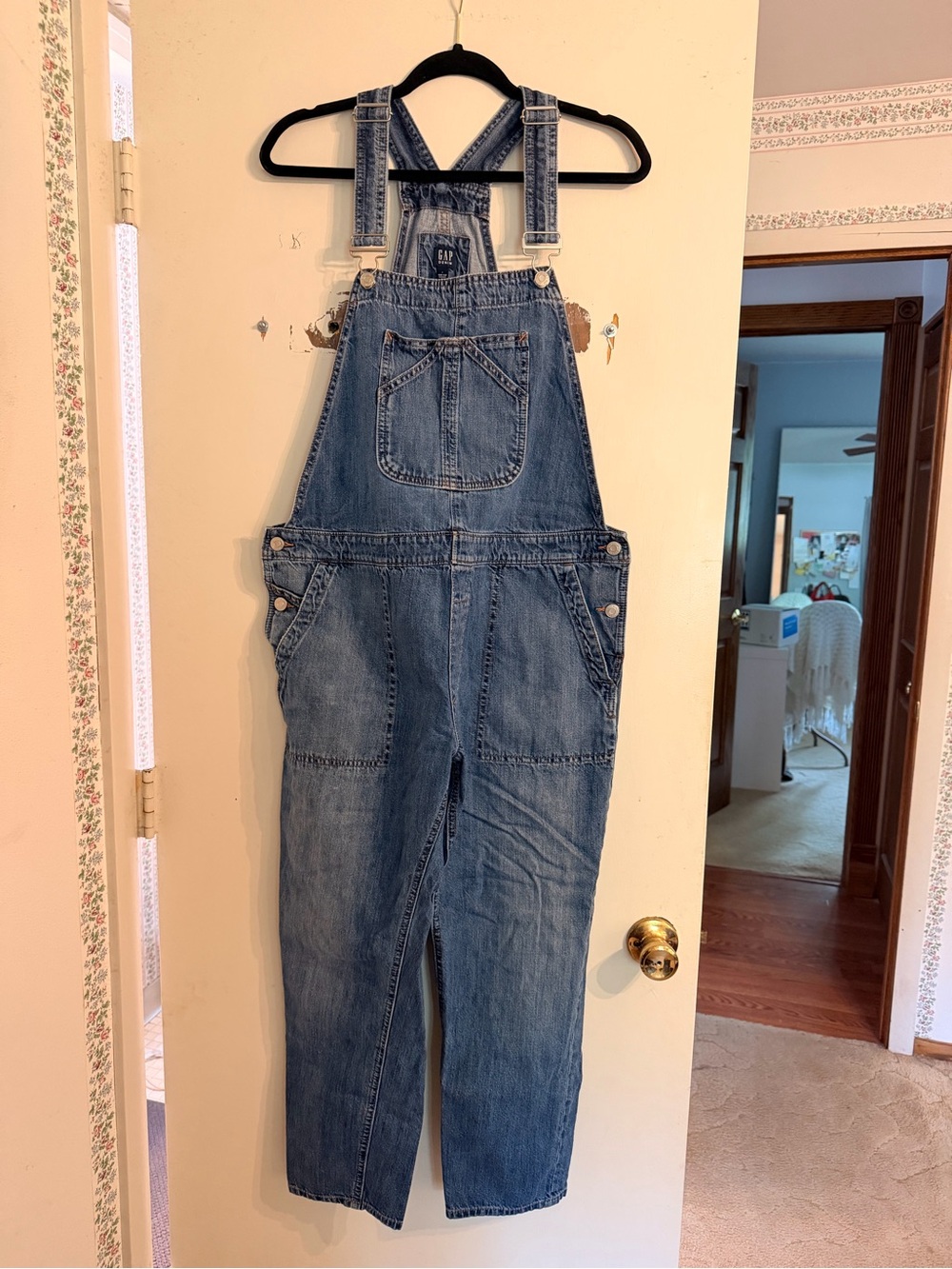 GAP Denim Overalls - Light Blue Wash